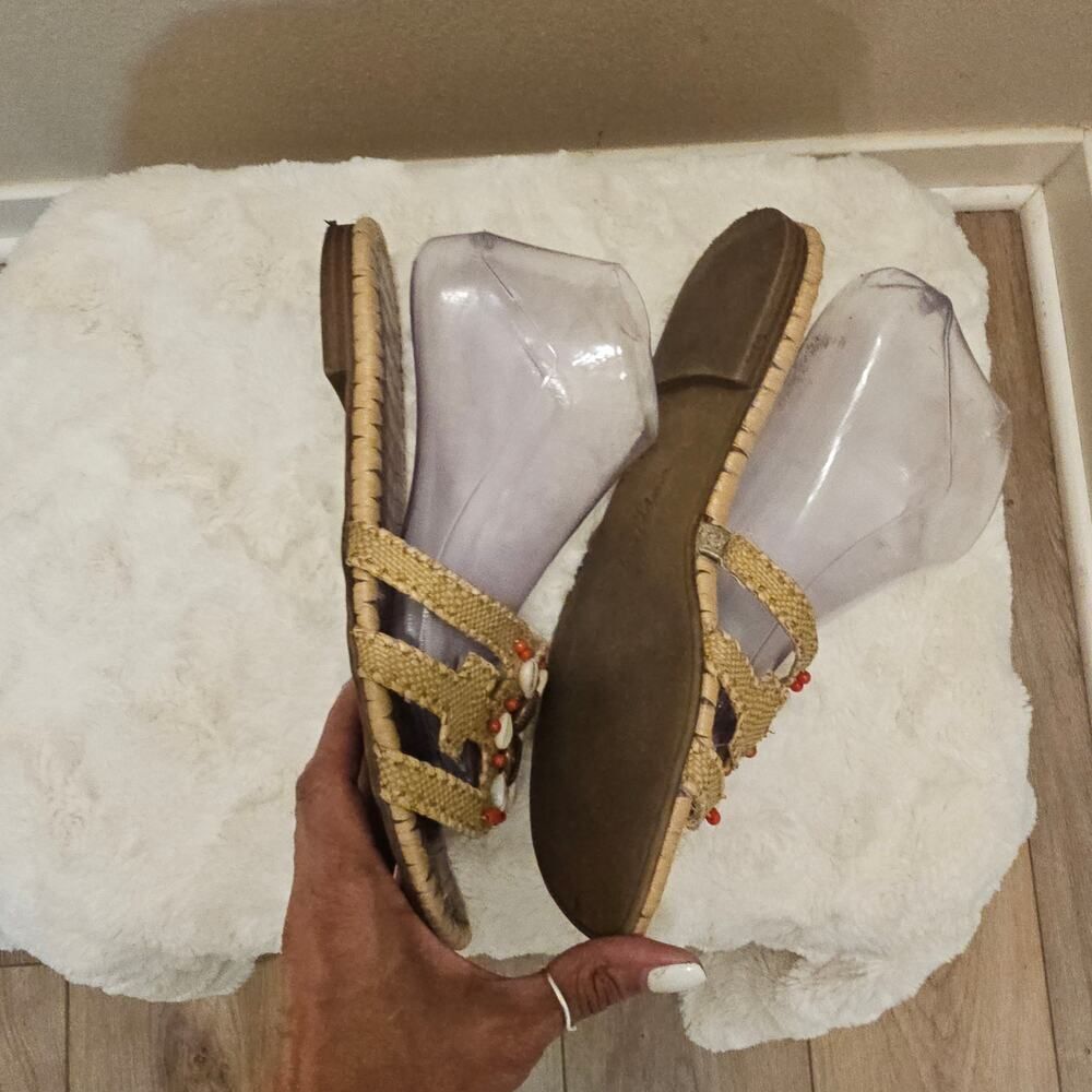 Sam Edelman Shell Slides Size 10 - image 4